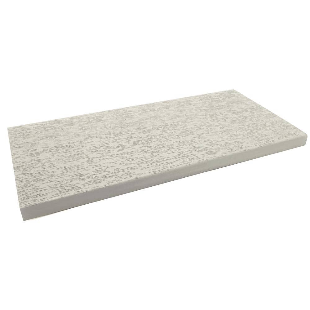 Deck-Top 8 ft. Harbor Grey PVC Decking Board Covers for Composite and Wood Patio Decks (10-Pack)