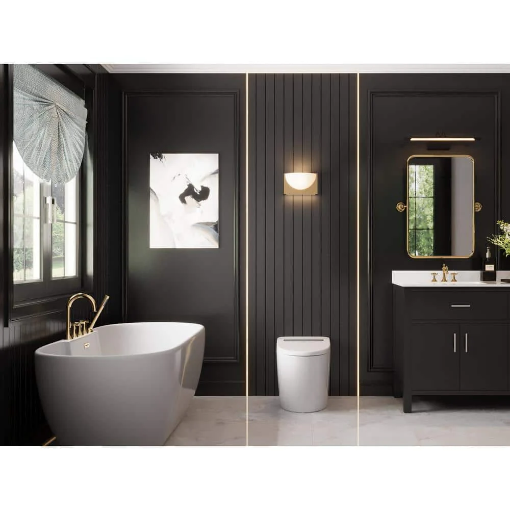 DEERVALLEY Smart Bidet Toilet with Auto Open/Flush, Warm Water, Air Dryer - DV-1S0159-V3 - Image 2