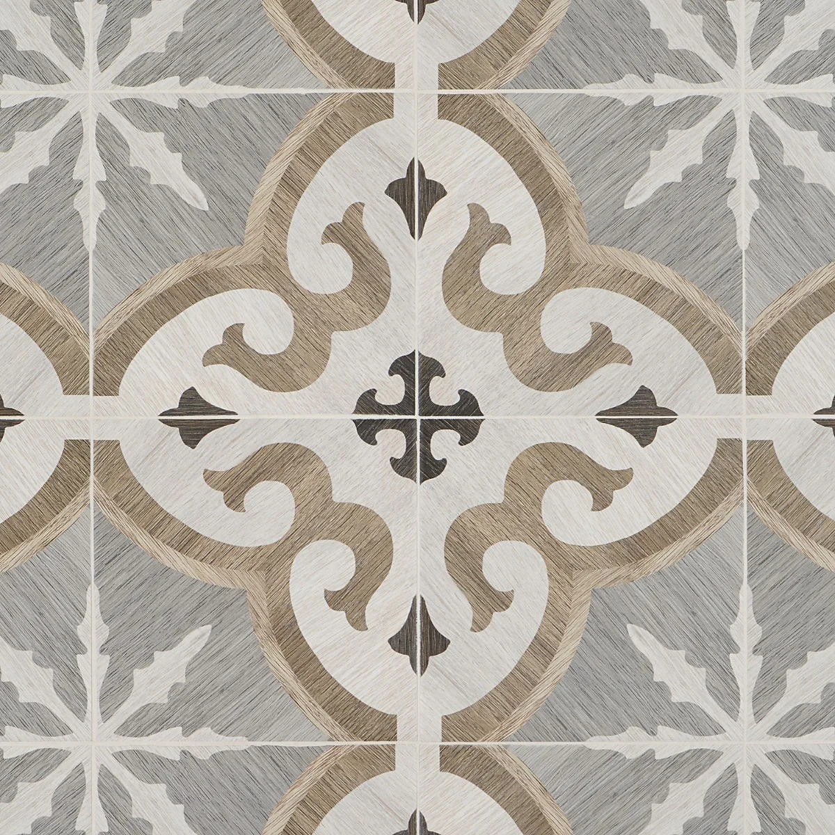 Delancey Briar Oak Multicolor 8x8 Matte Porcelain Tile - Lux Tile - Image 8