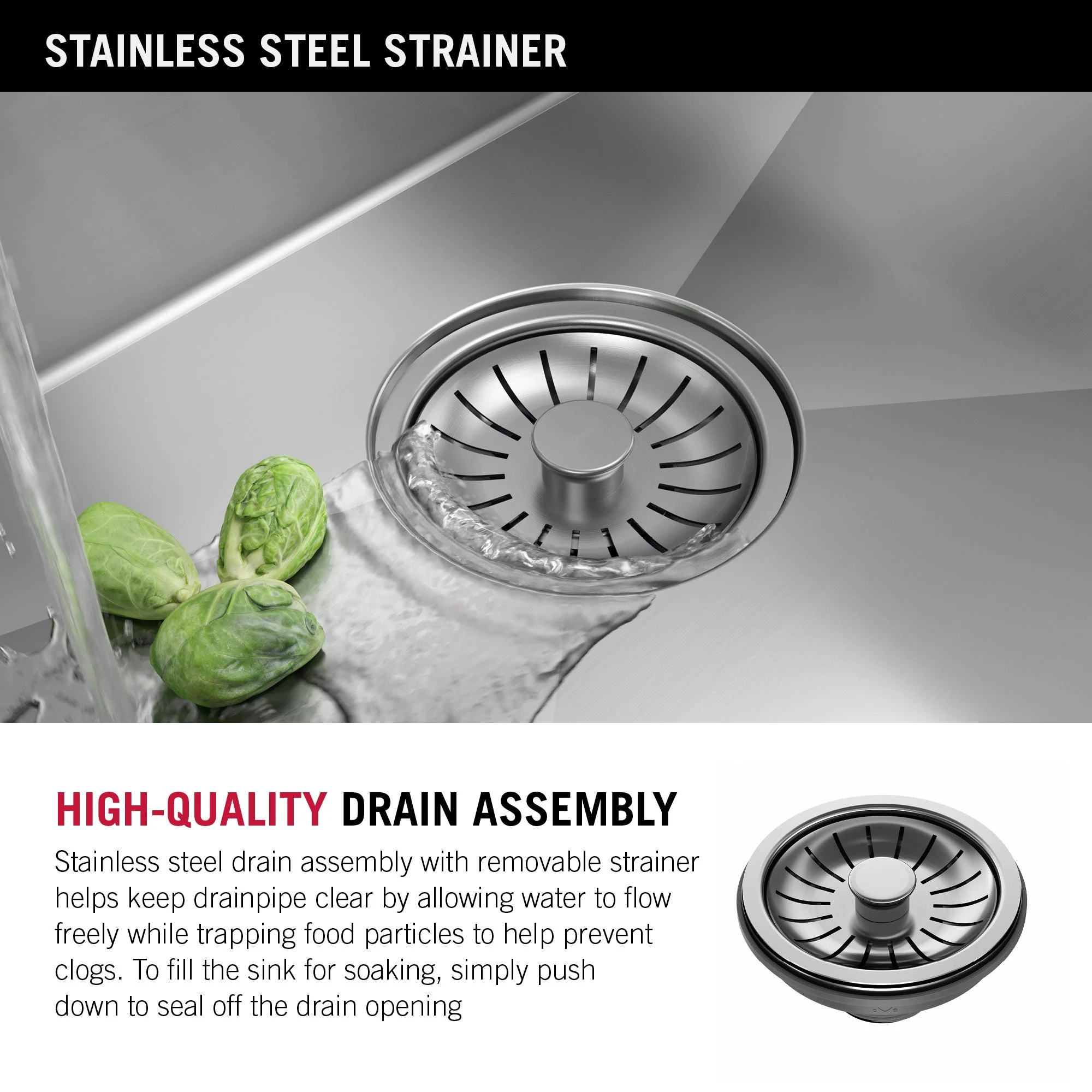 Delta 18-in x 24-in Stainless Steel Undermount Laundry Sink with Drain - Image 12