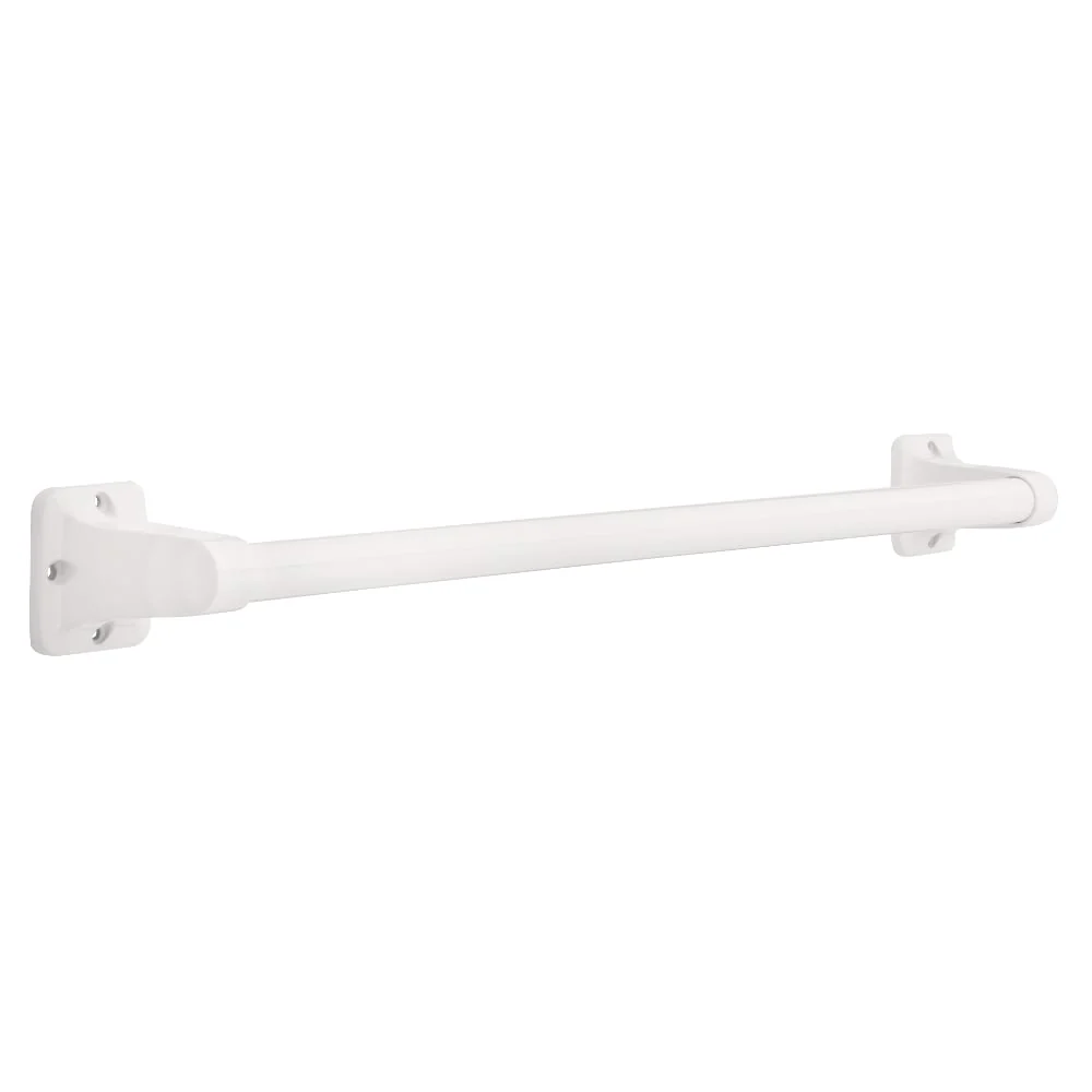 Delta 500 Series 24-in White Wall Mount ADA-Compliant Grab Bar
