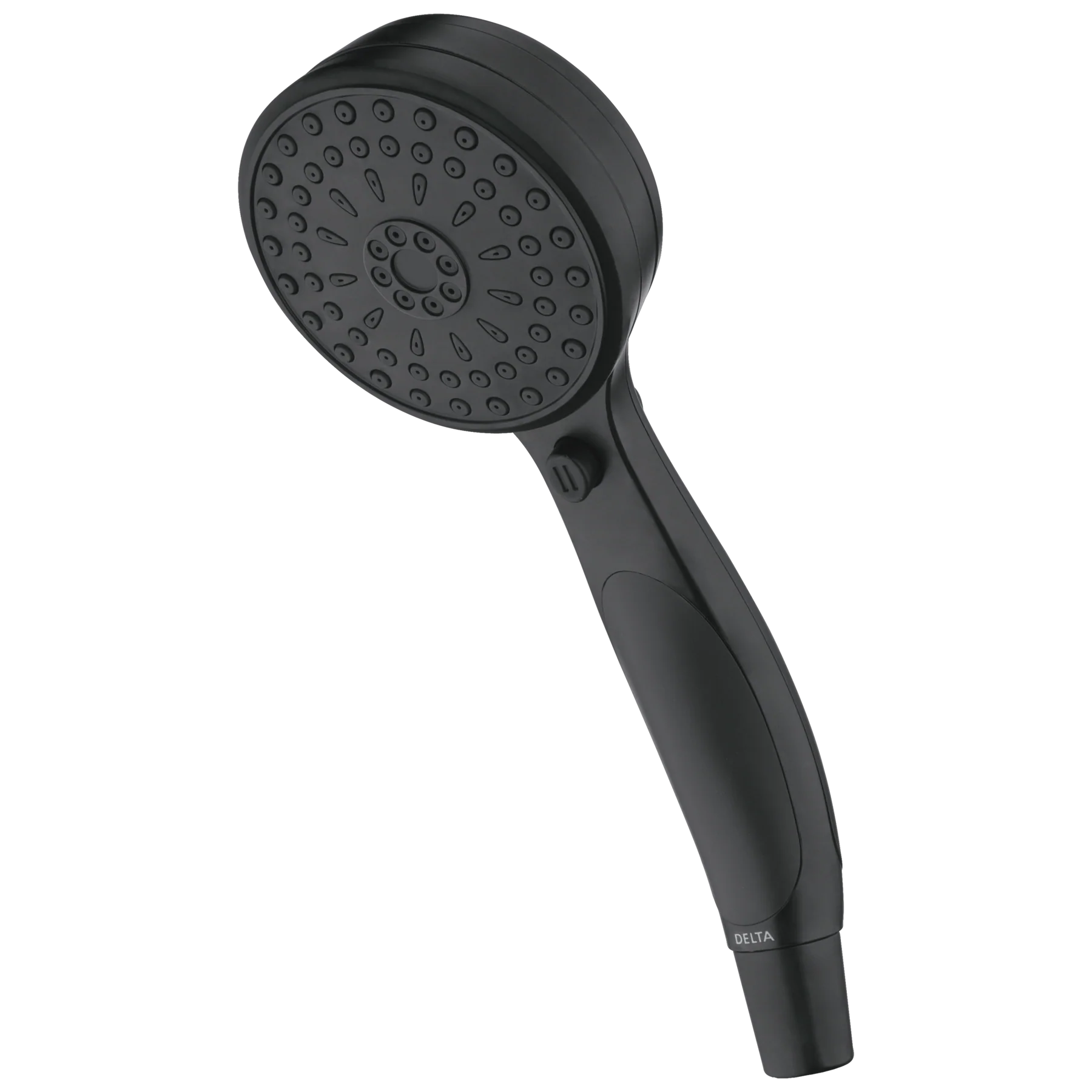 Delta ActivTouch 9-Spray 3.7 in. Single Wall-Mount Handheld Shower Head in Matte Black