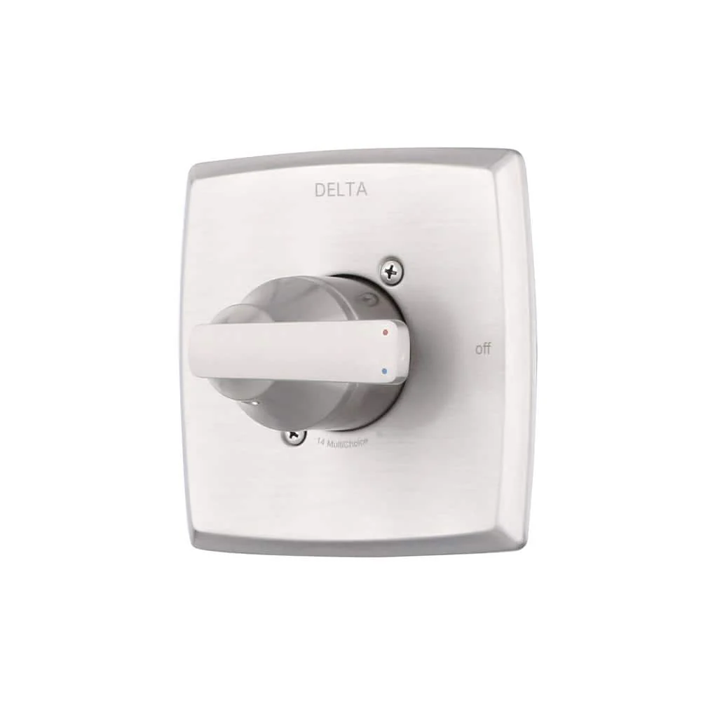 Delta Ashlyn Stainless 1-Handle Shower Faucet Trim Kit (Valve Not Included) - Image 2