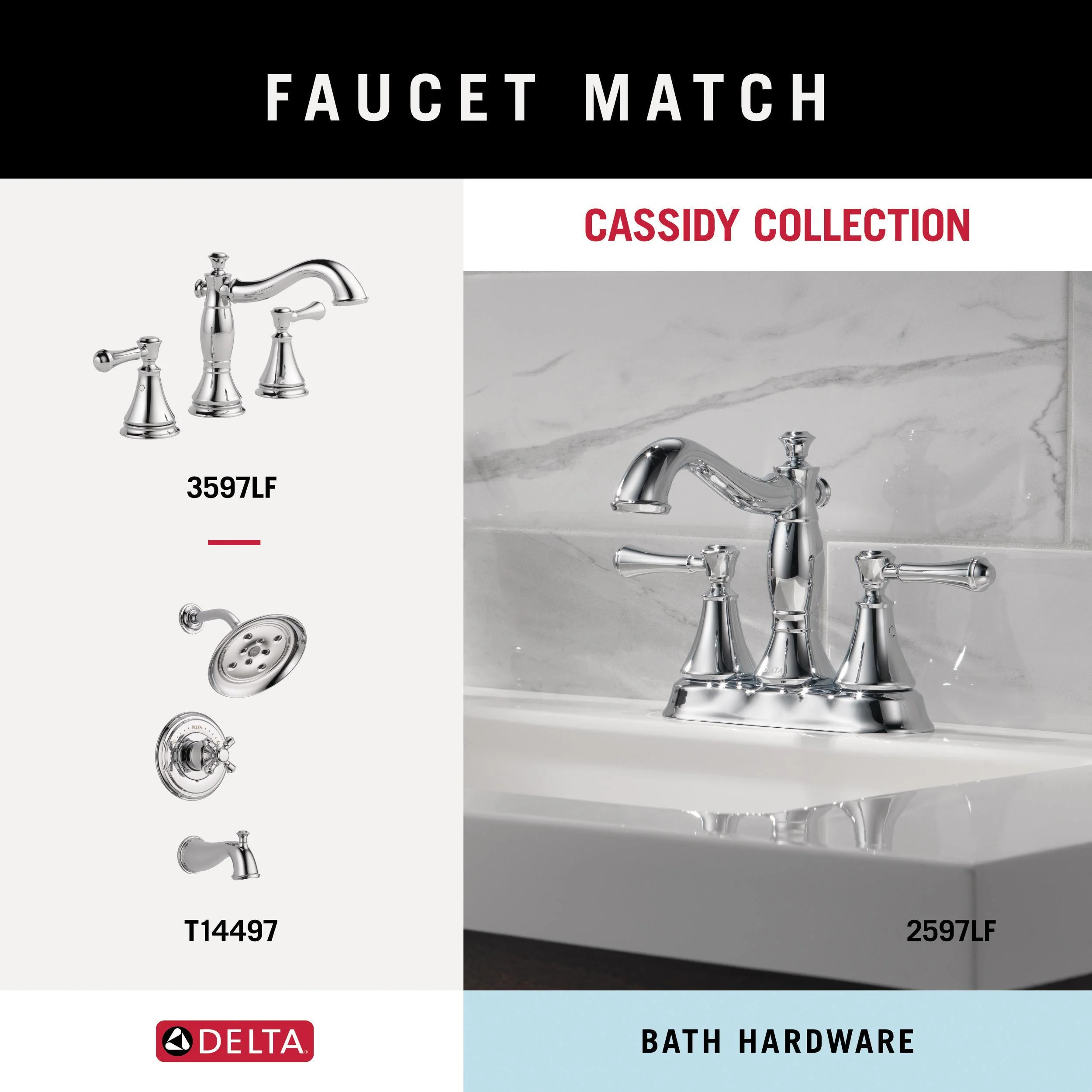 Delta Cassidy 24-in Double Chrome Wall-Mount Double Towel Bar - Image 5