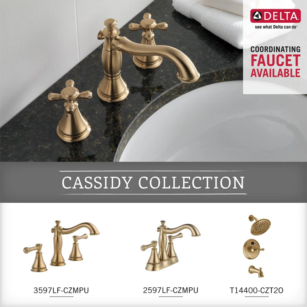 Delta Cassidy 30-in Champagne Bronze Wall Mount Single Towel Bar - Image 6