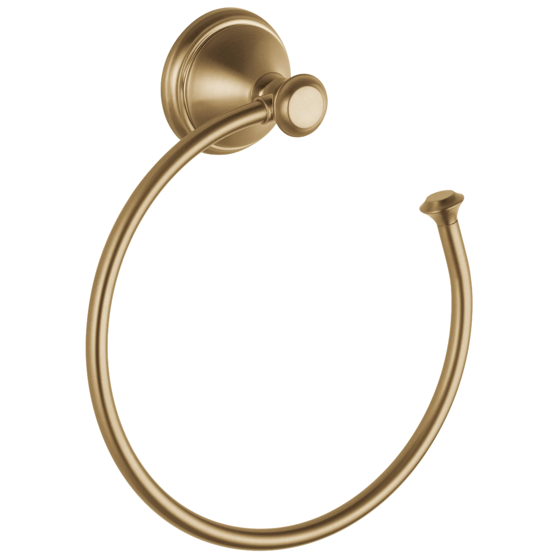 Delta Cassidy Champagne Bronze Wall Mount Towel Ring
