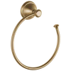 Delta Cassidy Champagne Bronze Wall Mount Towel Ring - Image 3