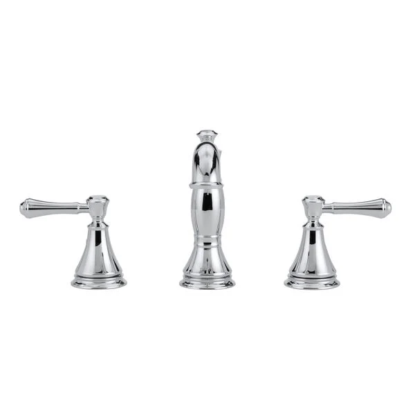 Delta Cassidy Chrome 2‑Handle Widespread WaterSense Bathroom Sink Faucet with Drain - Image 2