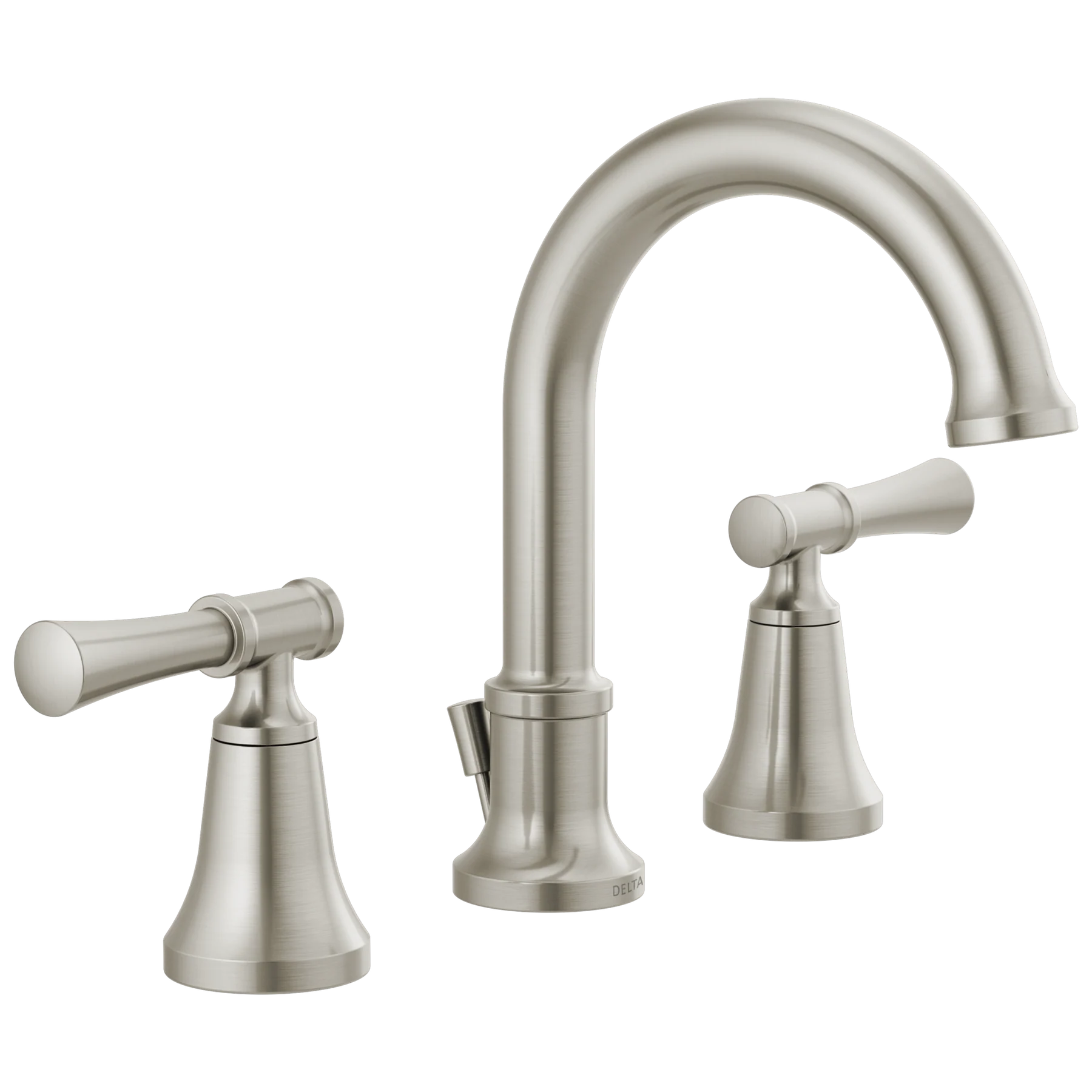 Delta Chamberlain 8 in. Widespread 2-Handle Bathroom Faucet with SpotShield Technology, Brushed Nickel