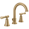 Delta Chamberlain 8 in. Widespread Double Handle Bathroom Faucet in Champagne Bronze - Image 2