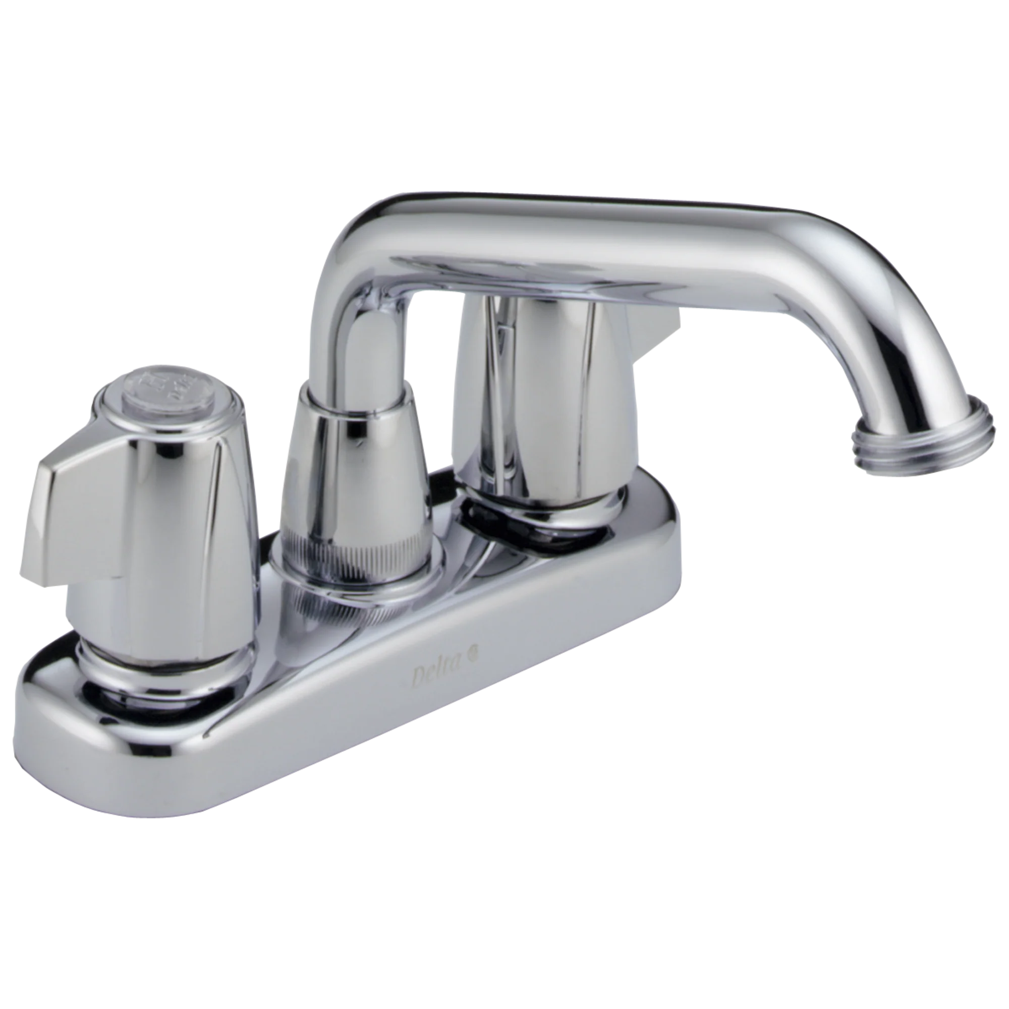 Delta Classic Chrome 2-Handle Deck-Mount Utility Faucet