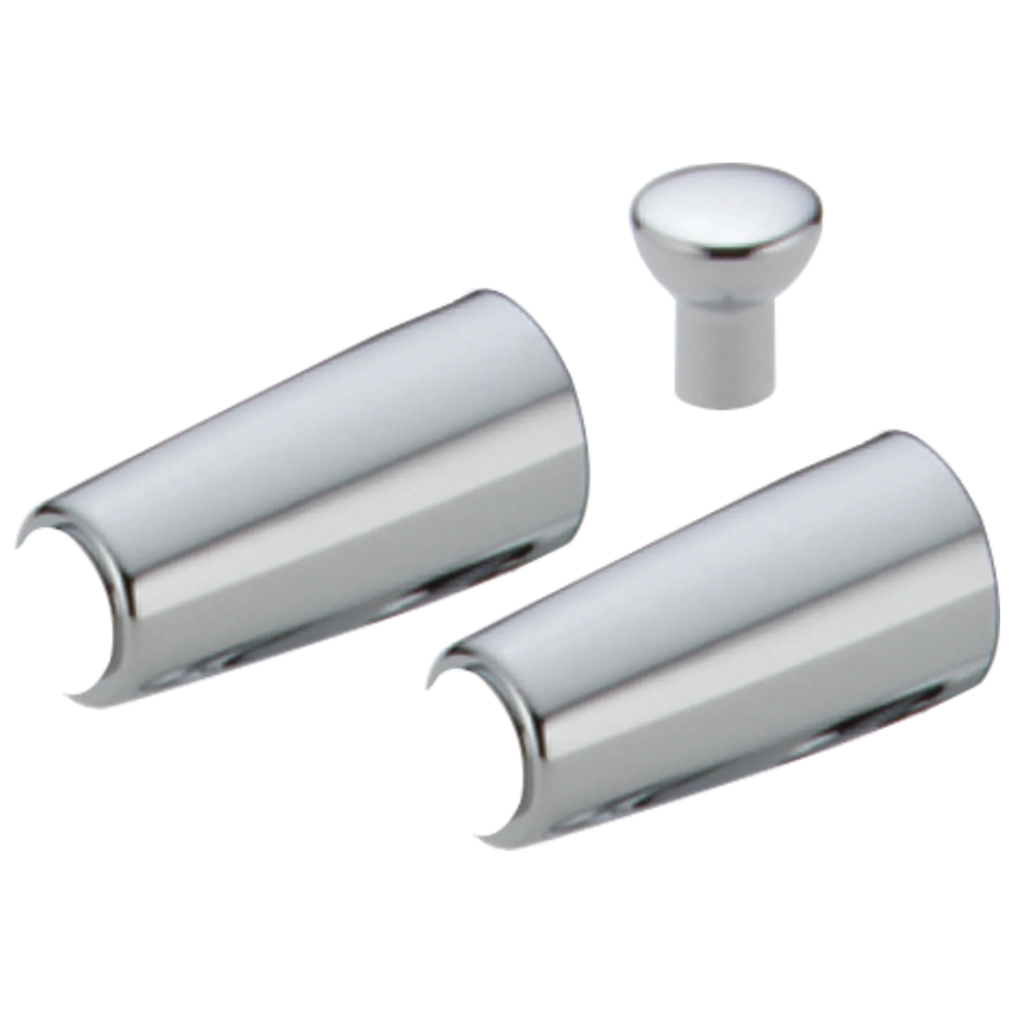 Delta Chrome 2-Handle Lever Bathroom Sink Faucet Handle Accents, 2-Pack