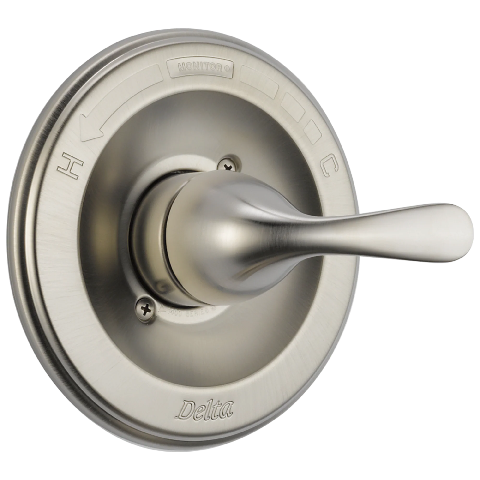 Delta Classic 0.5-in ID Stainless Bathtub/Shower Valve Trim, Single-Handle (T13020-SS)