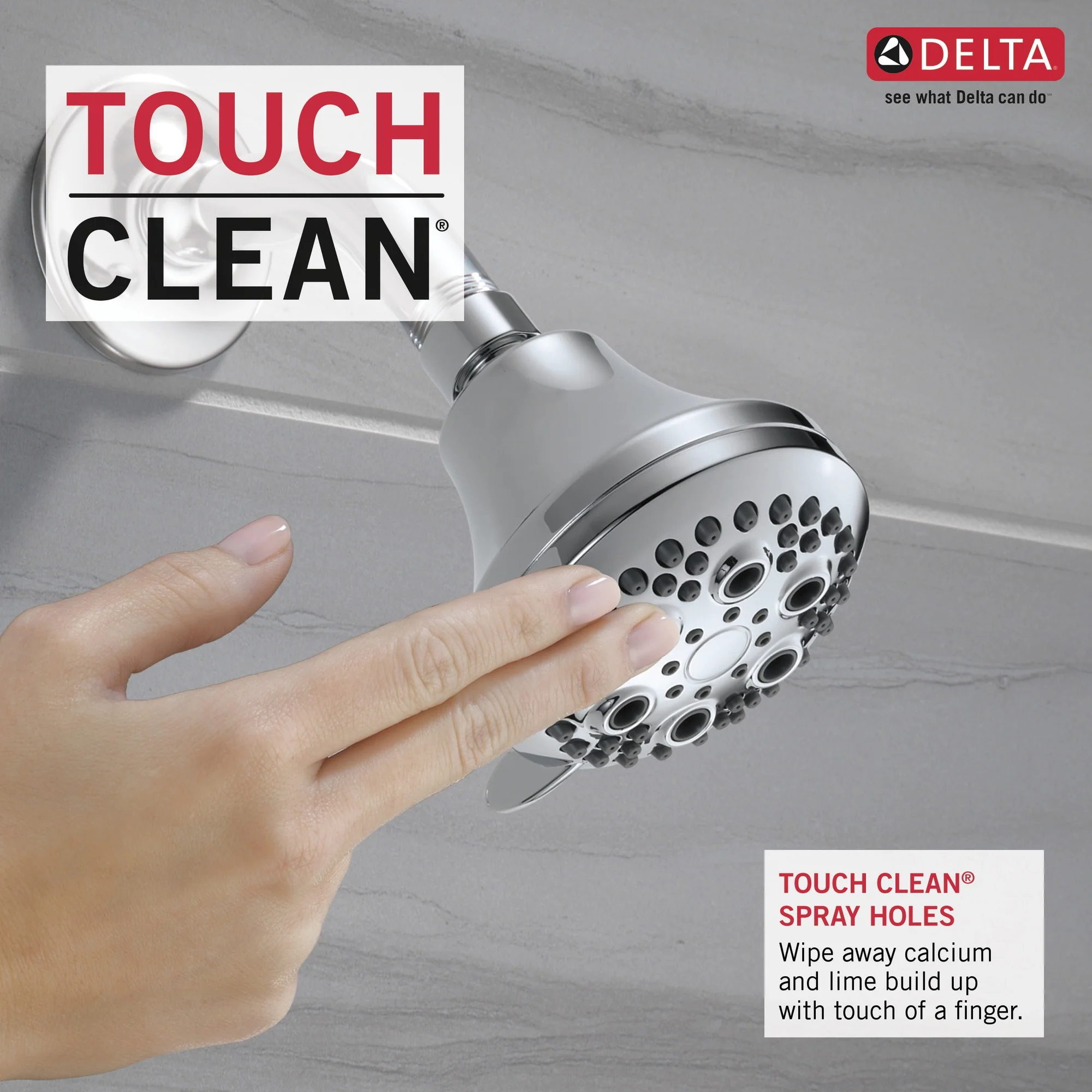Delta Classic Chrome 1-Handle Multi-Function Bathtub and Shower Faucet with Valve, 5-in Showerhead - Image 3