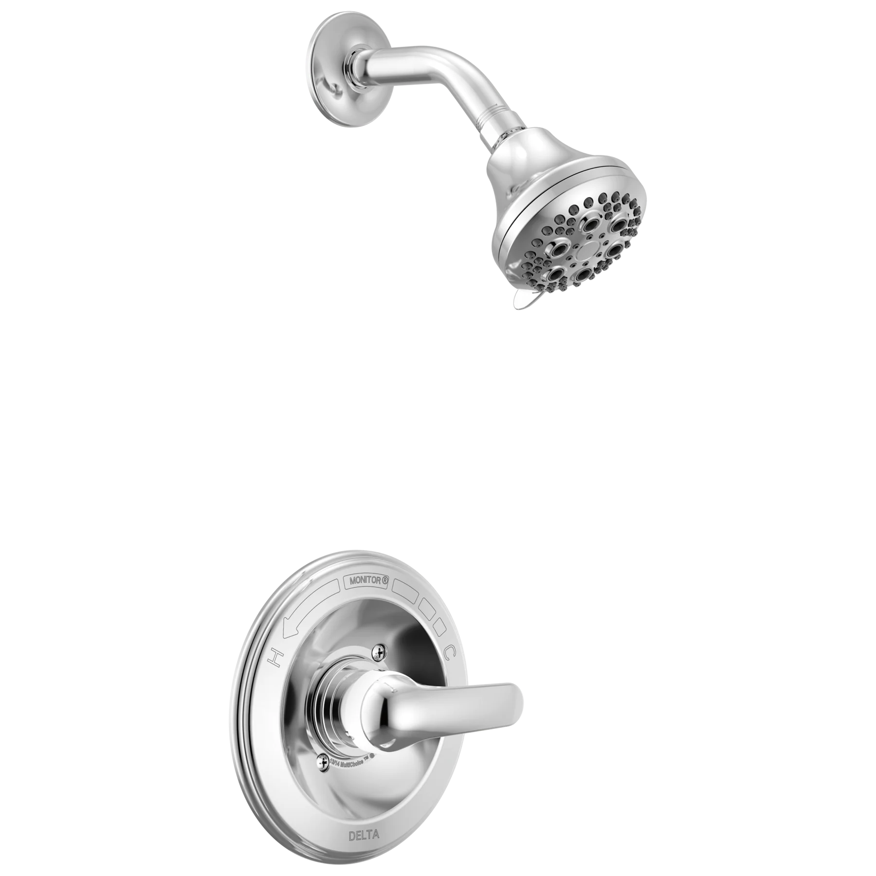 Delta Classic Chrome 1-Handle Shower Faucet with Valve, Model 132900-A-WS