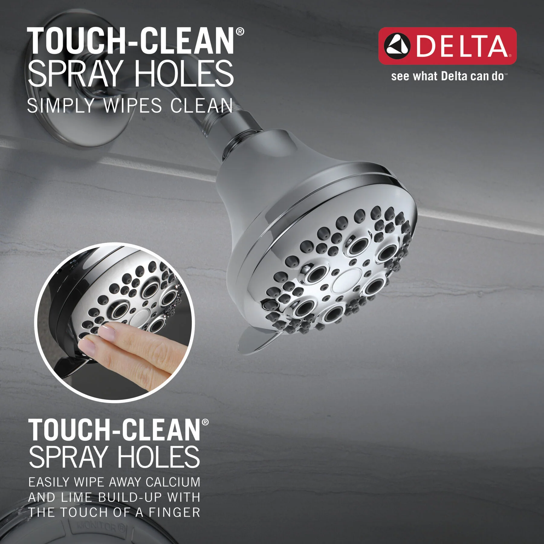 Delta Classic Chrome 1-Handle Shower Faucet with Valve, Model 132900-A-WS - Image 3