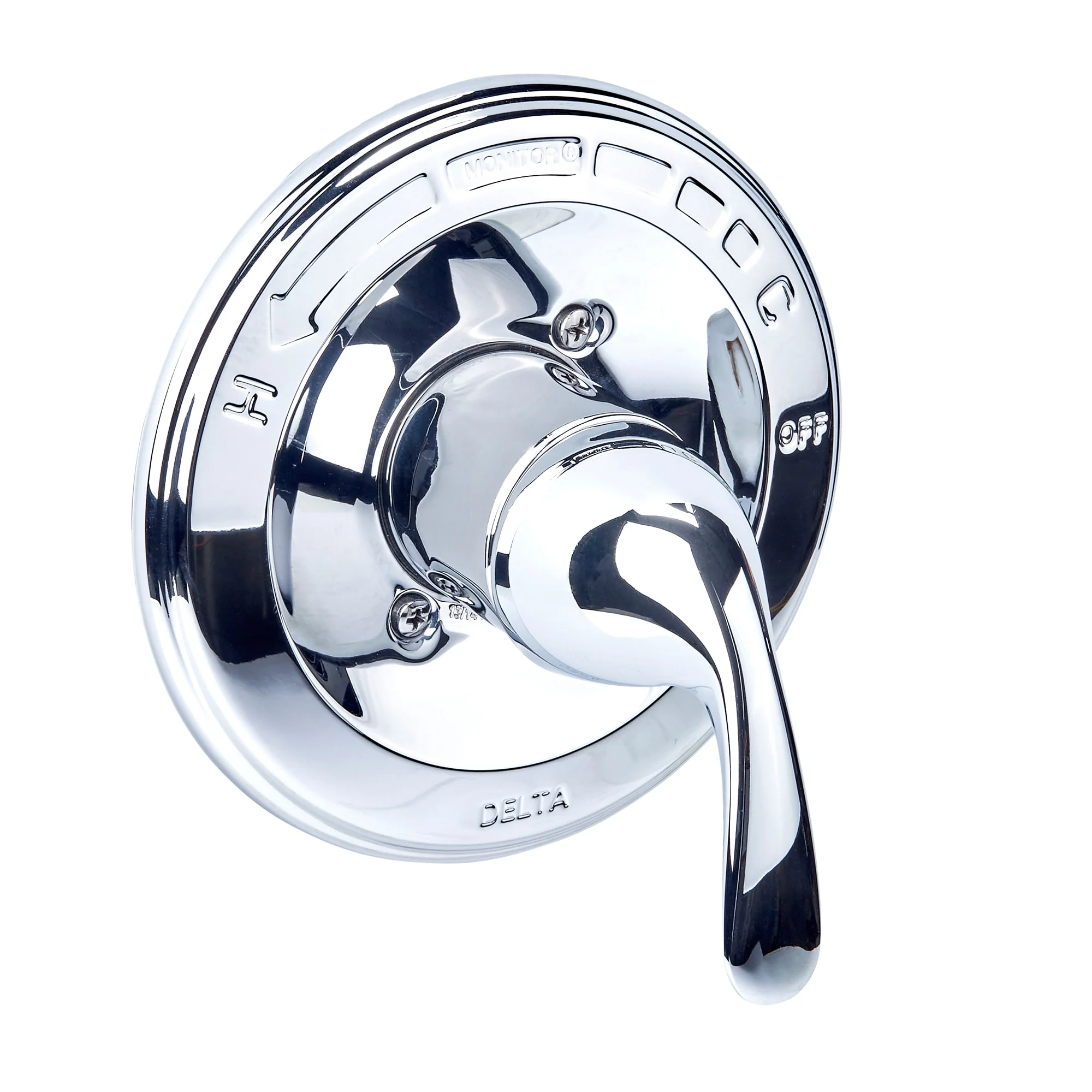 Delta Classic Chrome 4-in Bathtub/Shower Volume Control Trim, Single-Lever Handle (T13020) - Image 4