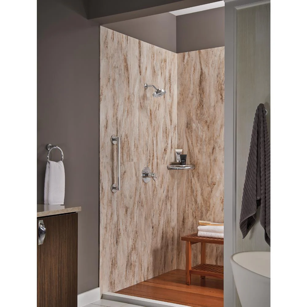 Delta Contemporary 24-in Polished Chrome Wall Mount ADA-Compliant Grab Bar - Image 3