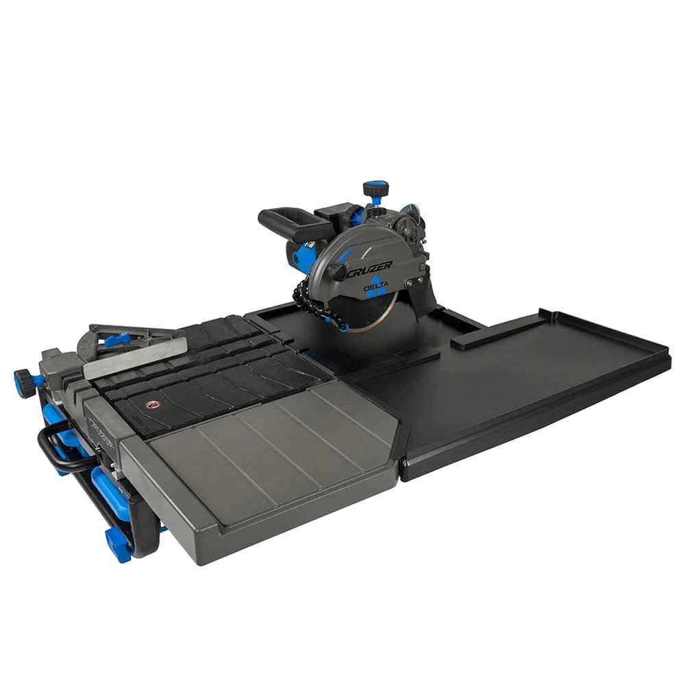 Delta Cruzer 13 Amp 7 in. Wet Tile Saw, 24 in. Rip Capacity (Model 96-107)