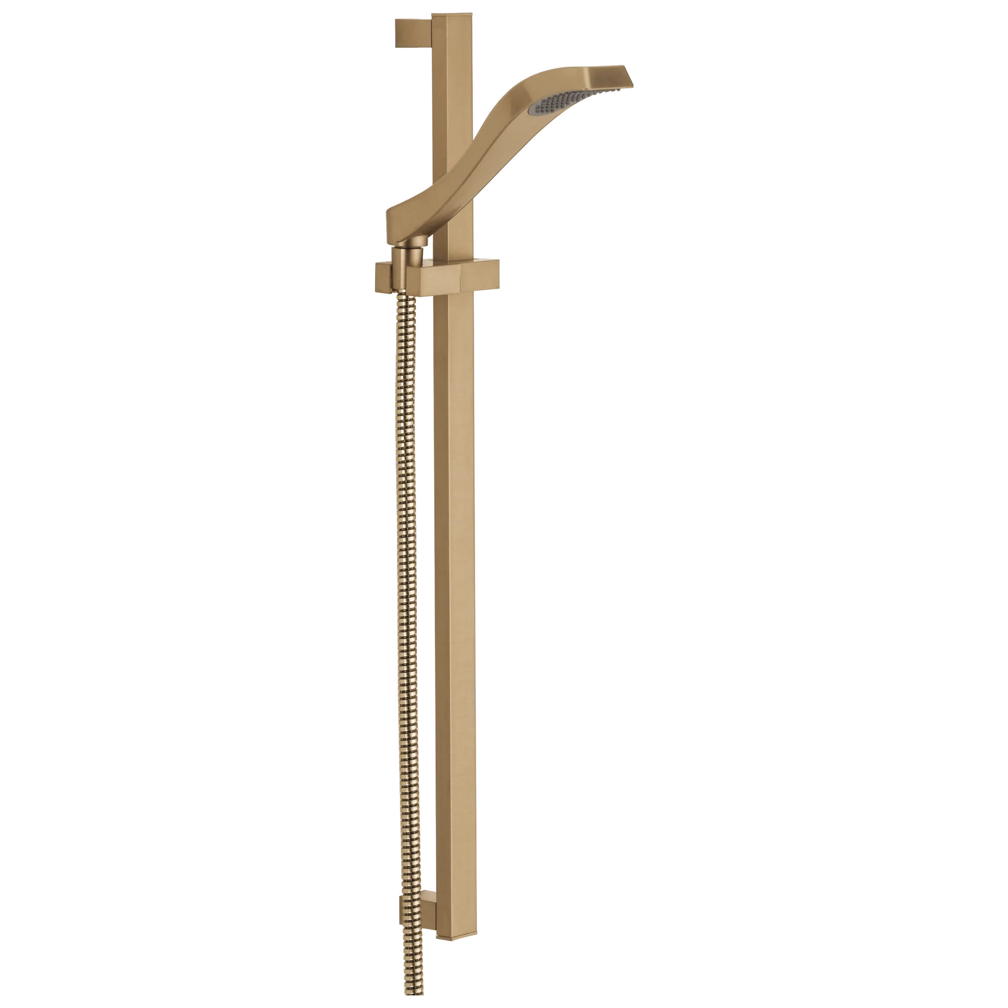 Delta Dryden Champagne Bronze 1-Spray Handheld Shower with Slide Bar, 1.75 GPM (6.6 LPM)