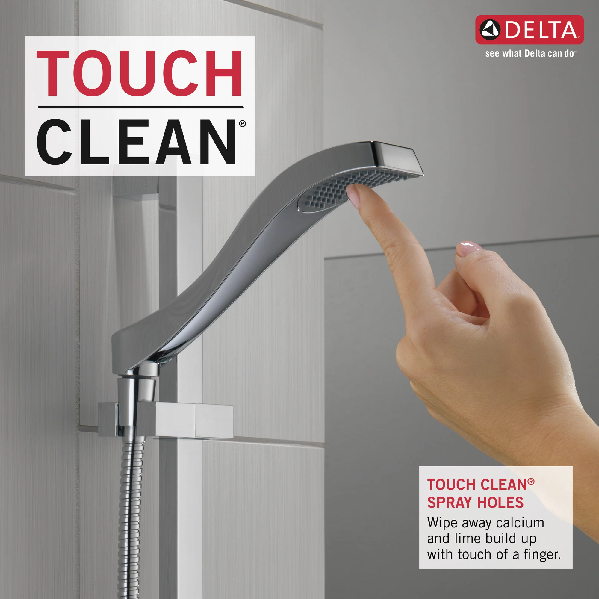 Delta Dryden Champagne Bronze 1-Spray Handheld Shower with Slide Bar, 1.75 GPM (6.6 LPM) - Image 4