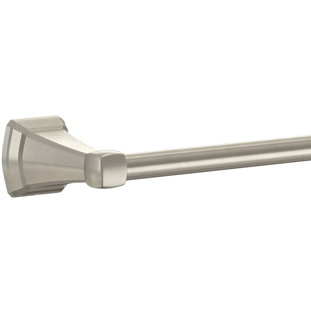 Delta Flynn 18-in Brushed Nickel Wall Mount Single Towel Bar, Adjustable to 24-in - Image 4