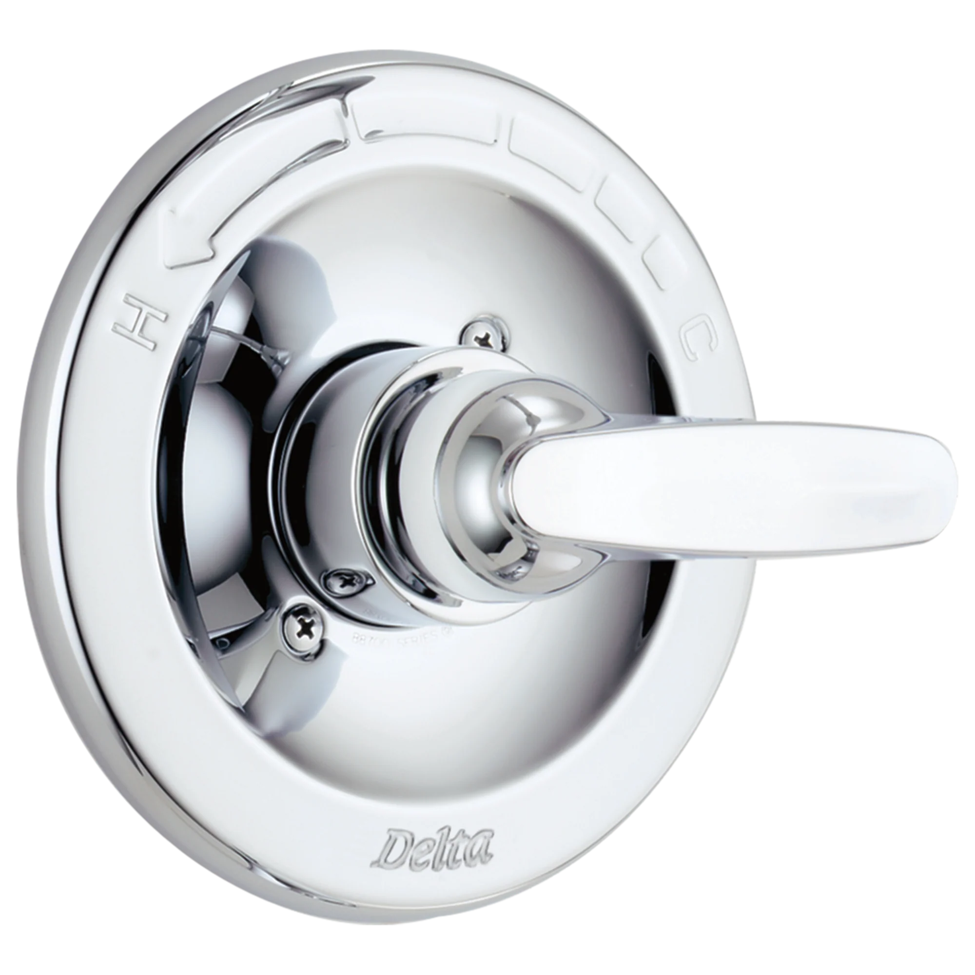 Delta Foundations 0.5-in ID Chrome Bathtub/Shower Diverter Trim, 7-in Valve Trim Width