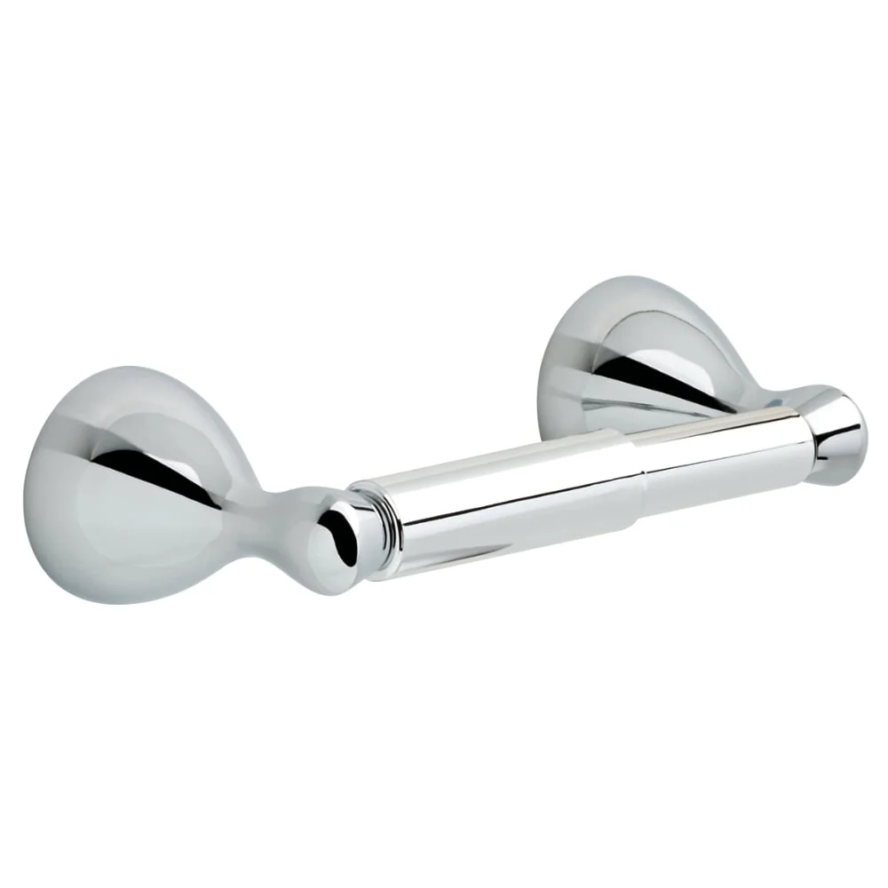 Delta Foundations Polished Chrome Wall Mount Spring-loaded Toilet Paper Holder