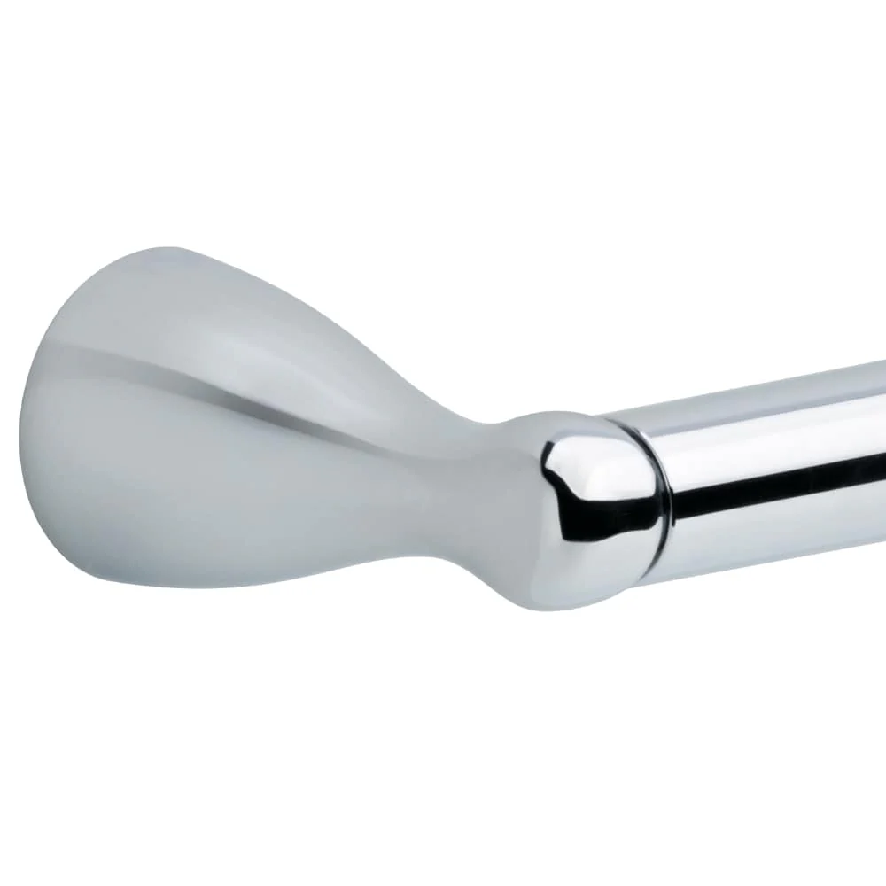 Delta Foundations Polished Chrome Wall Mount Spring-loaded Toilet Paper Holder - Image 4