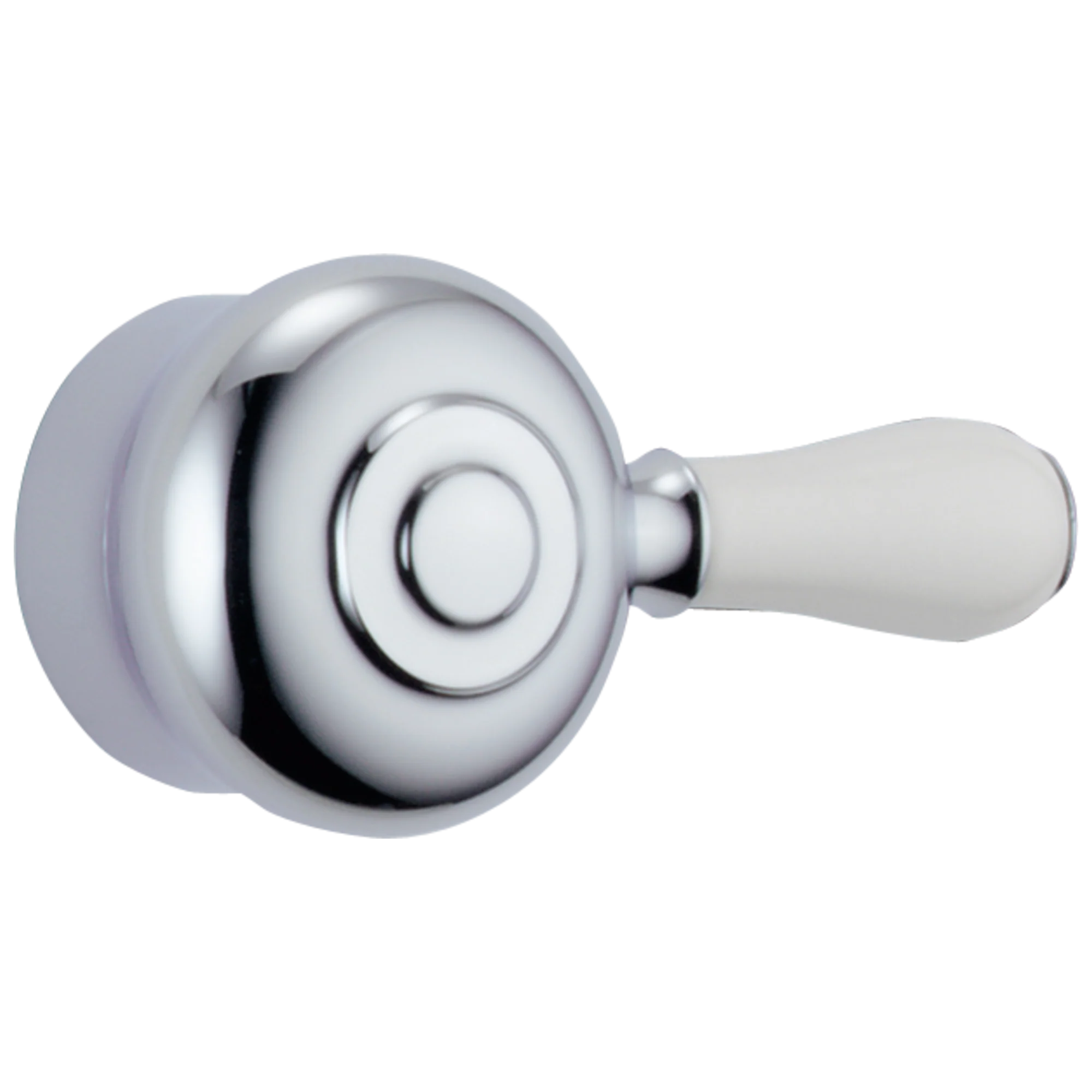 Delta H777 Chrome Porcelain Lever Bathroom Sink Faucet Handle