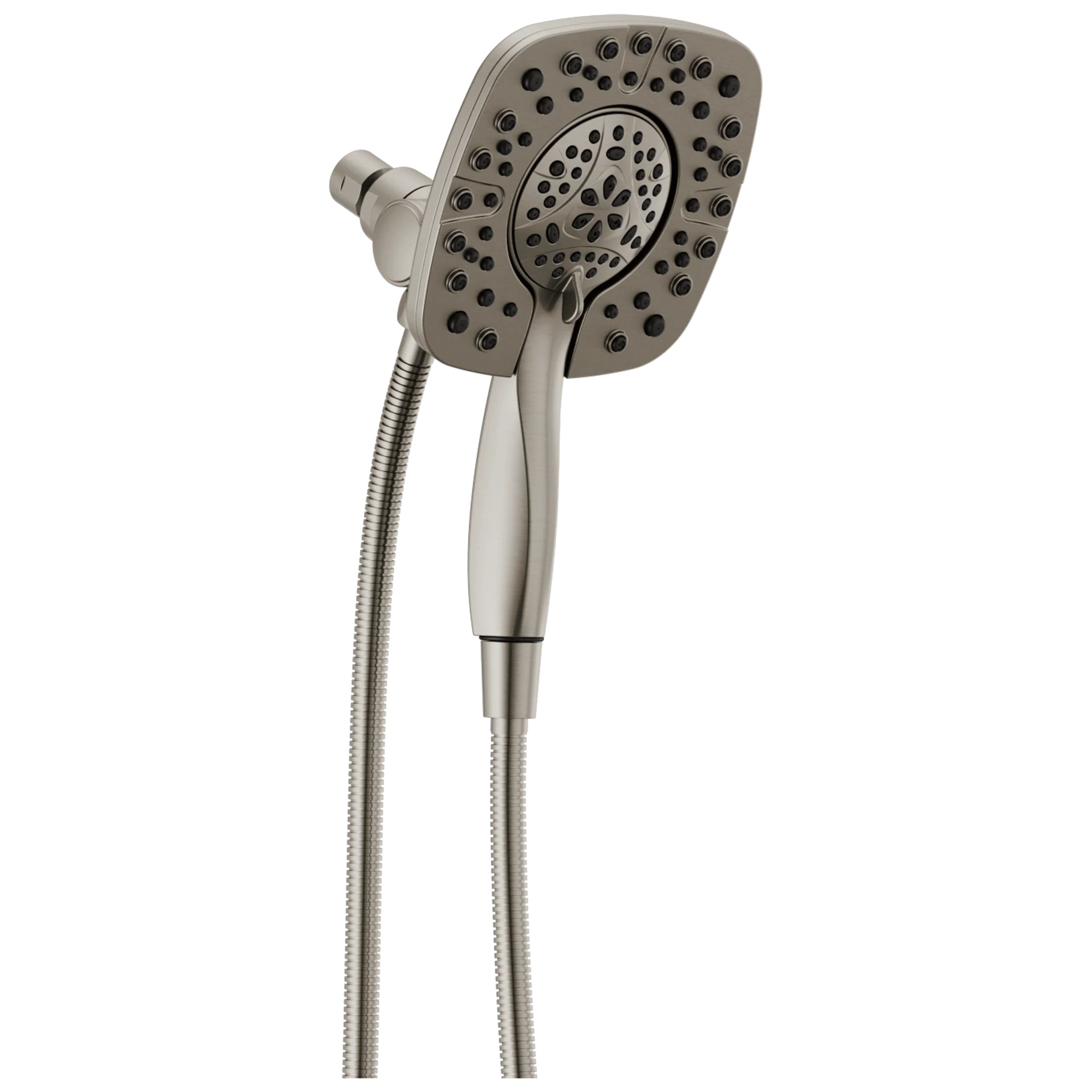 Delta In2ition Stainless 6-in Square Dual/Combo Shower Head, 1.75 GPM