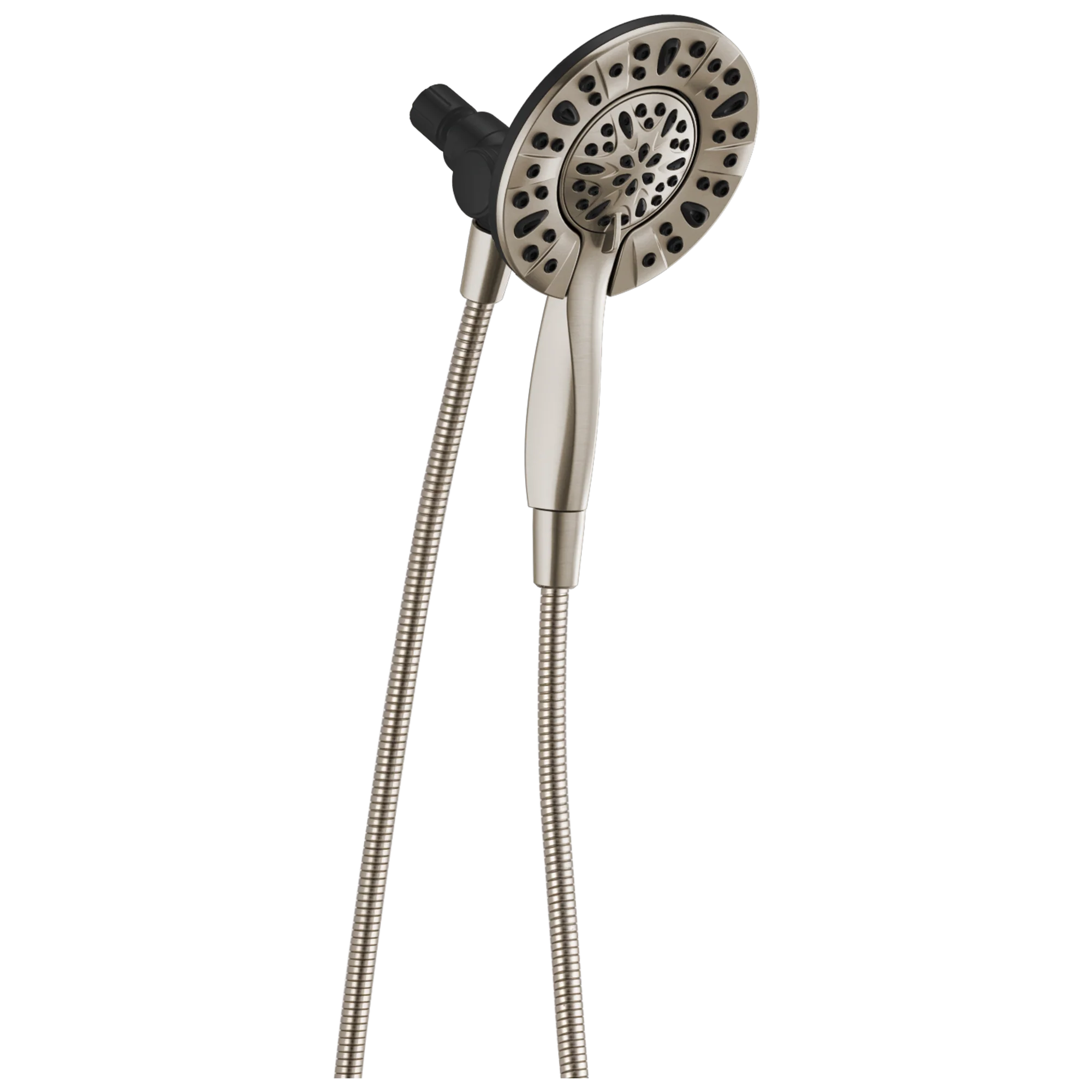 Delta In2ition Universal Showering Components Satin Nickel 4-Spray Dual/Combo Shower Head, 6-in, 2.5 GPM (9.5 LPM)