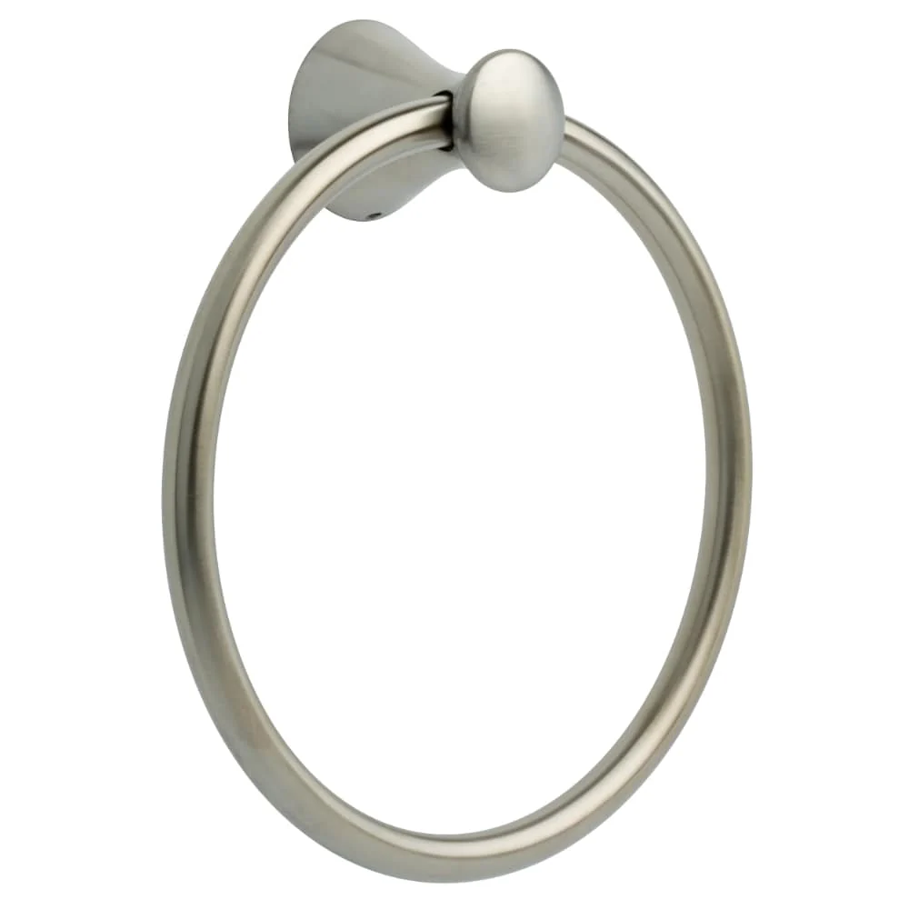 Delta Lahara Brilliance Stainless Steel Wall Mount Towel Ring
