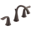 Delta Lahara Venetian Bronze 2-Handle Widespread WaterSense Bathroom Sink Faucet with Drain - Image 2