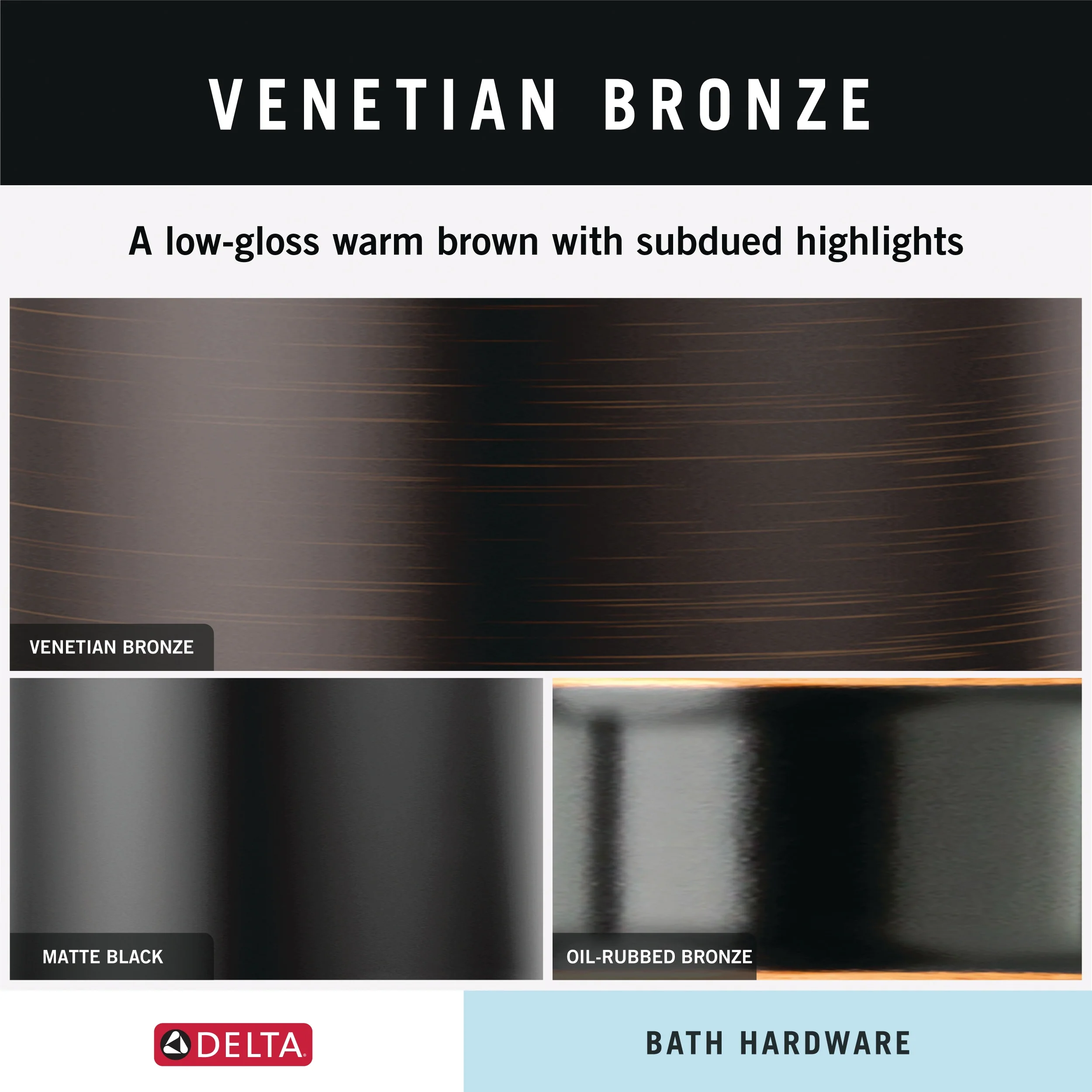 Delta Linden 24-in Venetian Bronze Wall Mount Single Towel Bar - Image 5