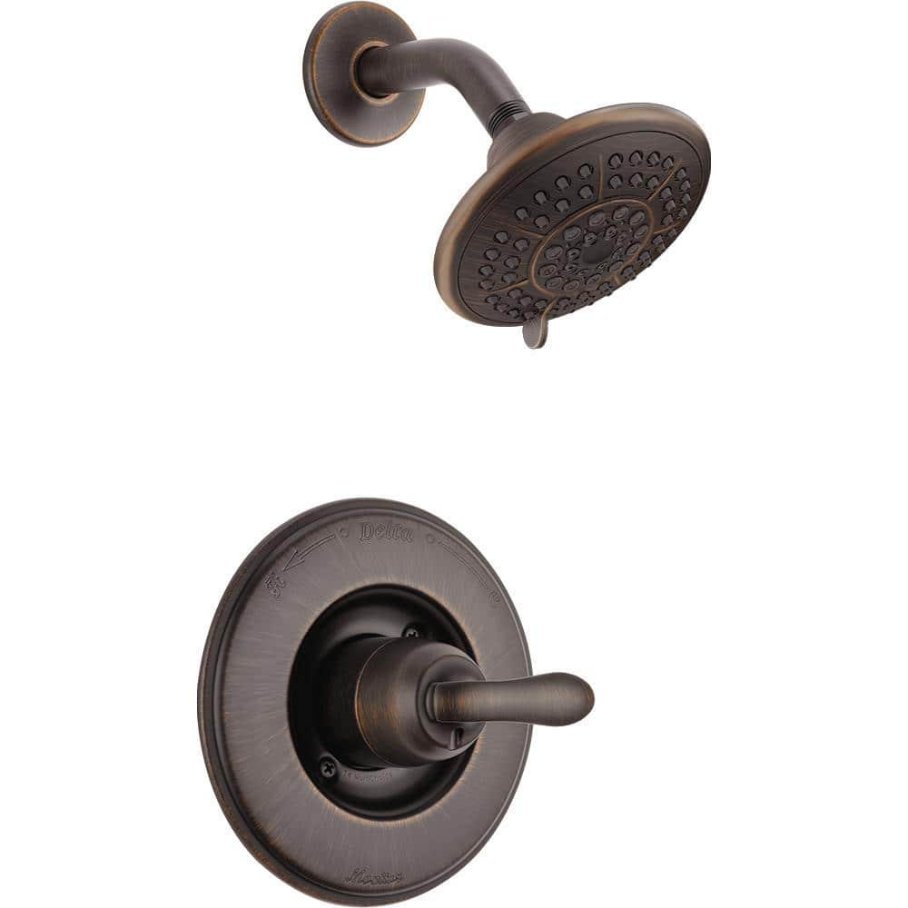 Delta Linden Venetian Bronze 1-Handle Shower Faucet Trim Kit (Valve Not Included)