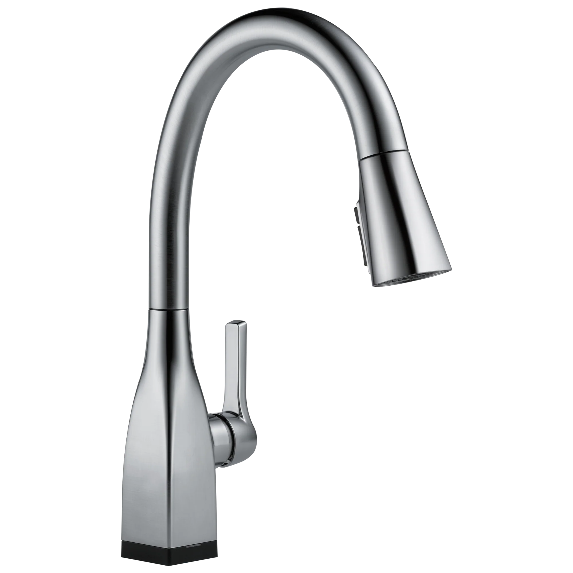 Delta Mateo Touch2O Arctic Stainless 1-Handle Deck-Mount Pull-Down Touch Kitchen Faucet