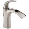 Delta Nyla Stainless Single-Handle Single Hole/4-in Centerset WaterSense Bathroom Sink Faucet with Drain - Image 2