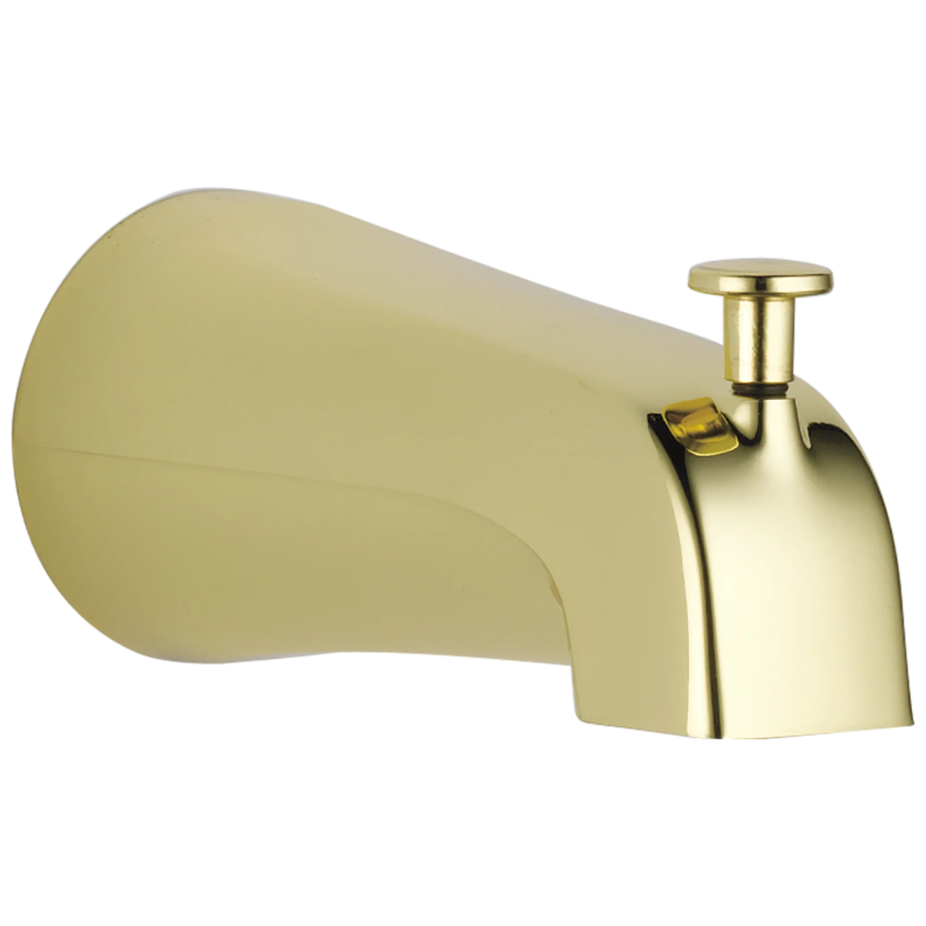 Delta Polished Brass Bathtub Spout with Diverter, 5-1/4 in.
