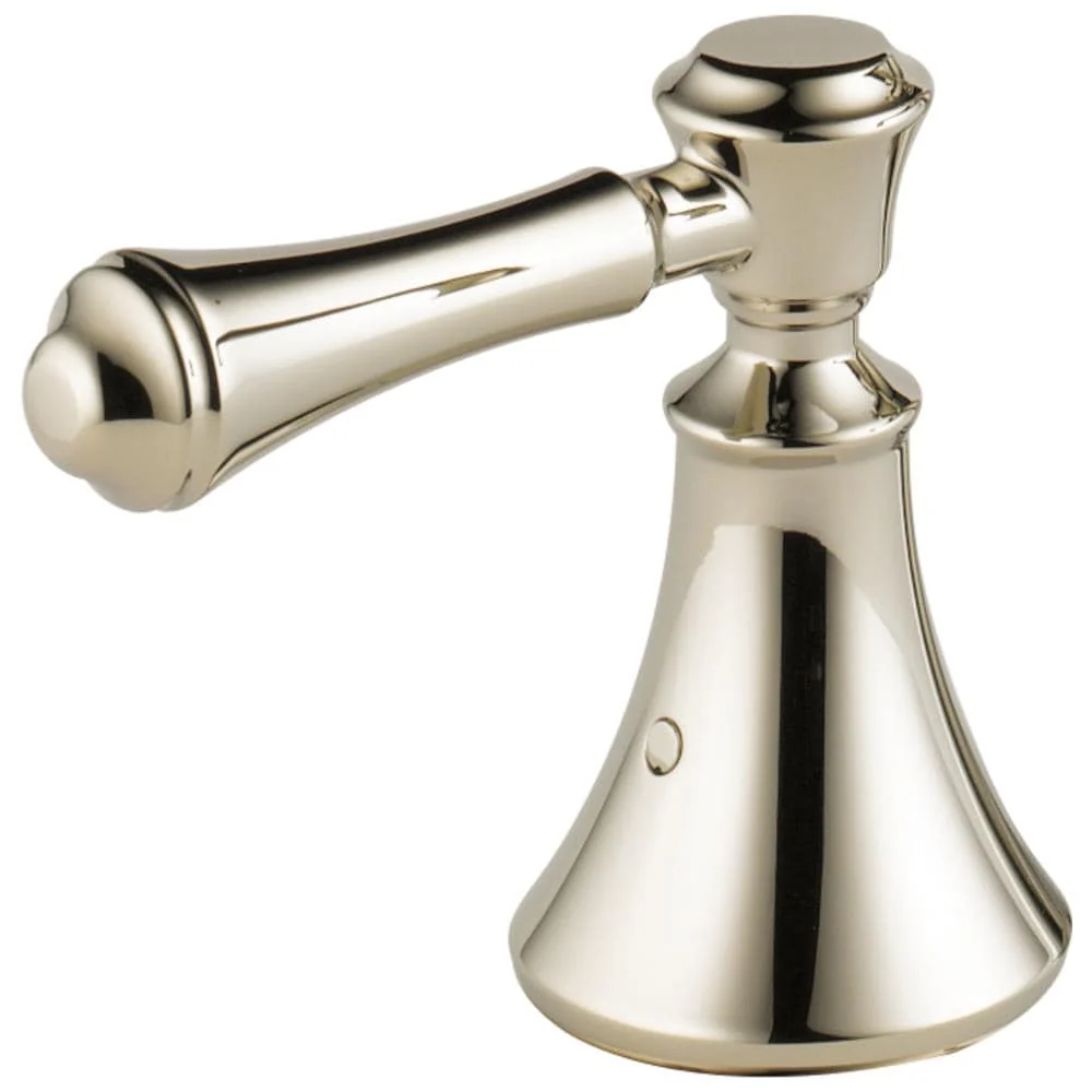 Delta Polished Nickel Roman Tub Lever Handles, Pair (Cassidy Collection)