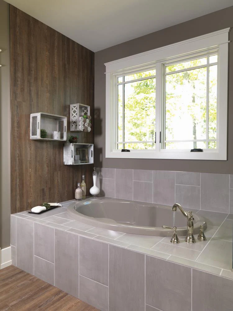 Delta Polished Nickel Roman Tub Lever Handles, Pair (Cassidy Collection) - Image 2