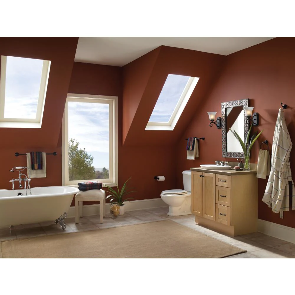 Delta Providence 3-Piece Decorative Bathroom Hardware Set, Venetian Bronze (Towel Bar 18–24 in, TP Holder, Towel Ring) - Image 2