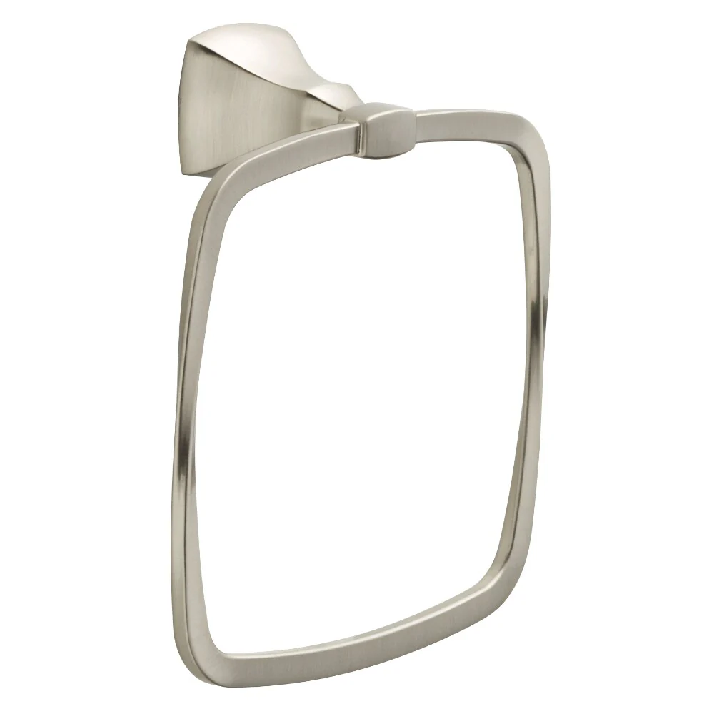 Delta Sawyer Satin Nickel Wall Mount Towel Ring