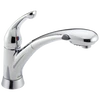 Delta Signature Chrome 1-Handle Deck-Mount Pull-Out Kitchen Faucet with Deck Plate - Image 2