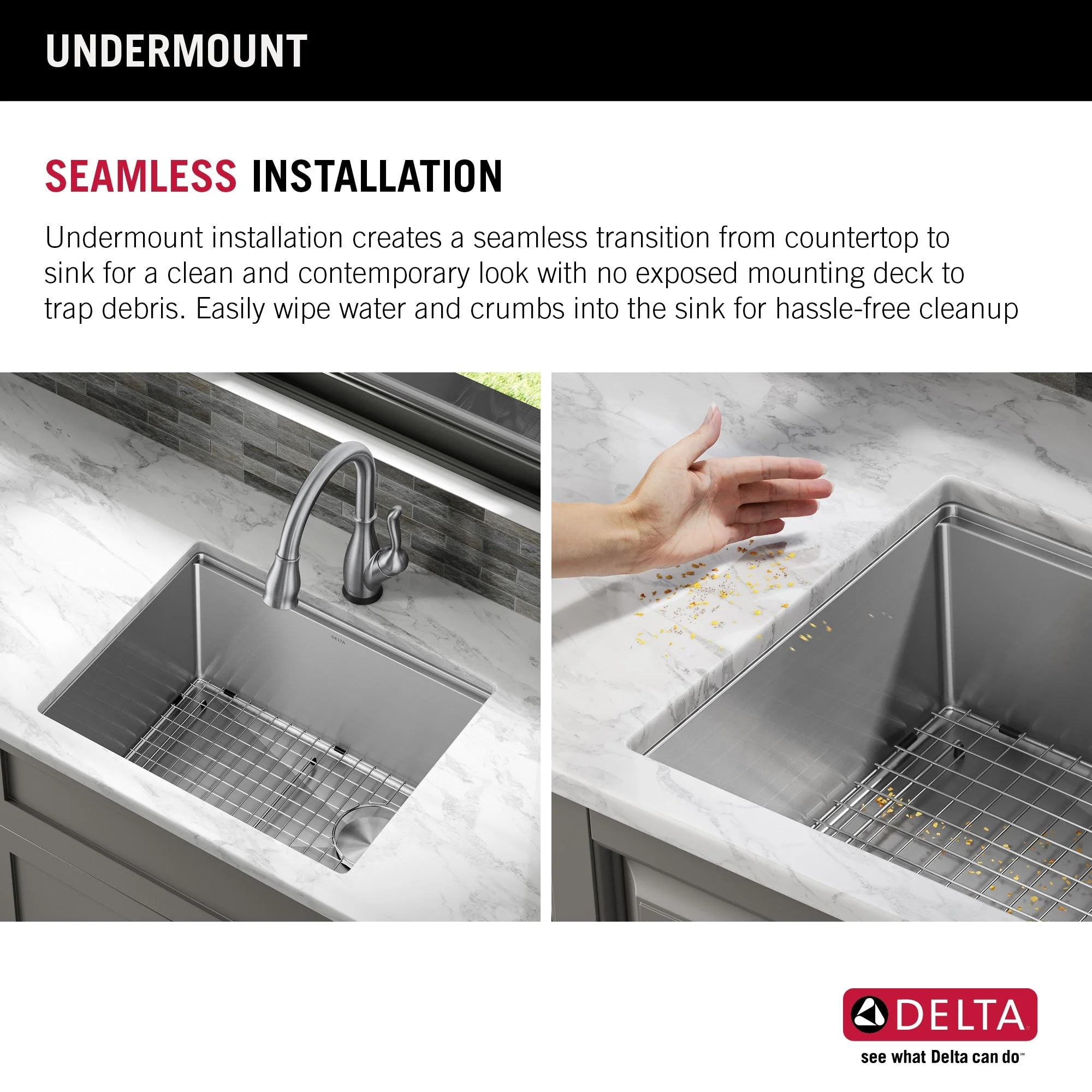 Delta Stainless Steel Undermount Laundry Sink with Workstation and Drain - Image 10