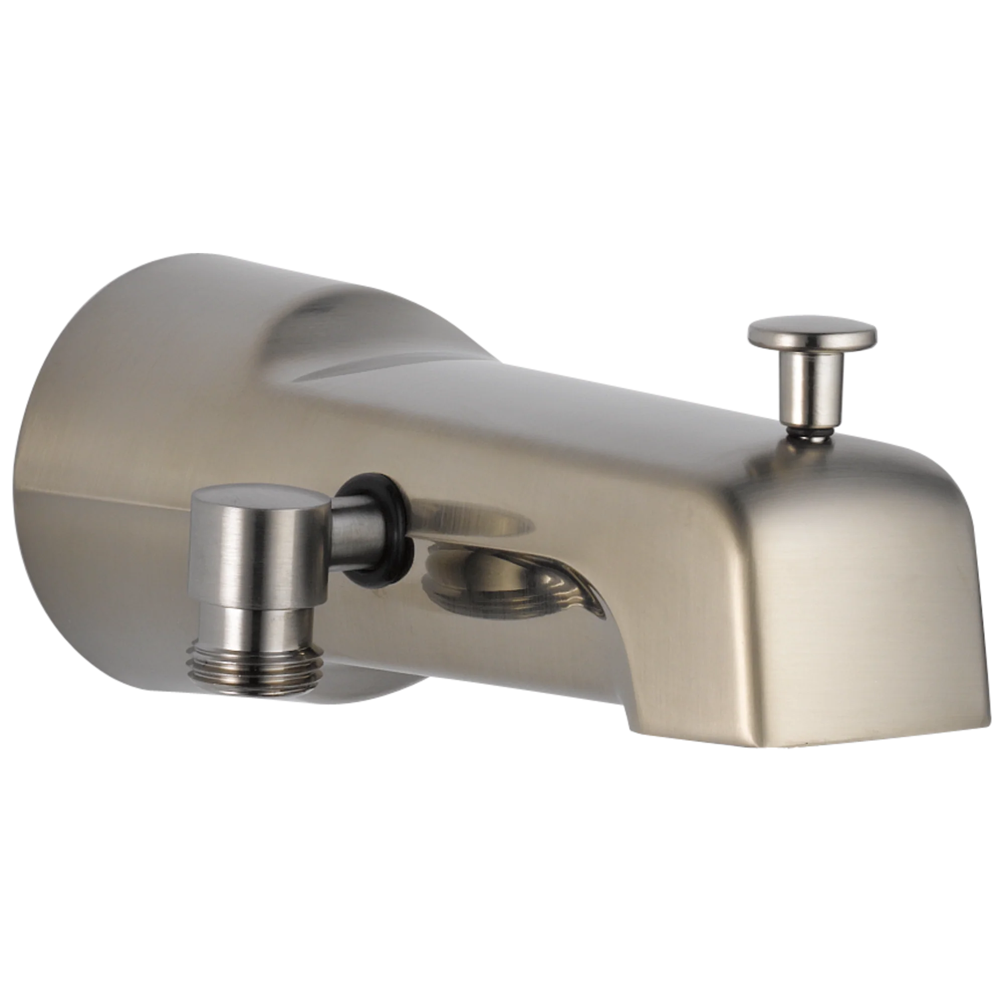 Delta Stainless Steel Universal Fit Bathtub Spout with Diverter, 6-1/2 in. Length