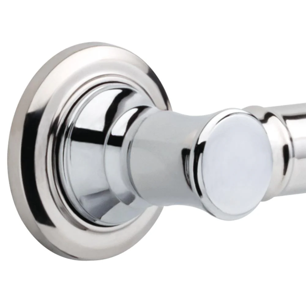 Delta Traditional 18-in Polished Chrome Wall Mount ADA-Compliant Grab Bar - Image 2