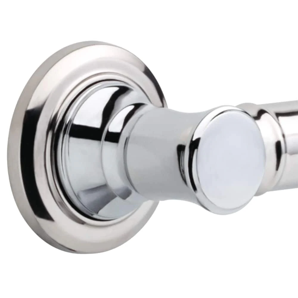 Delta Traditional 36-in Polished Chrome Wall Mount ADA-Compliant Grab Bar - Image 2