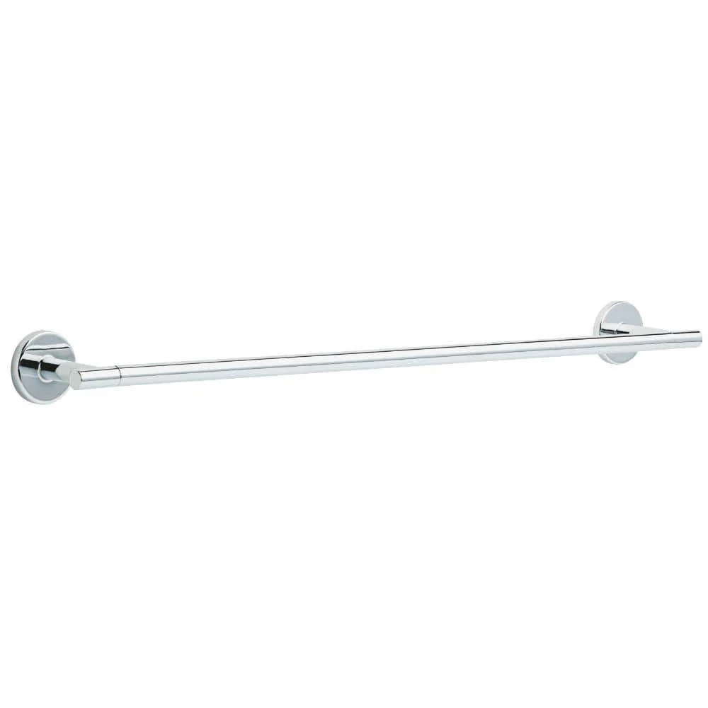 DELTA Trinsic 24-in Polished Chrome Wall Mount Single Towel Bar