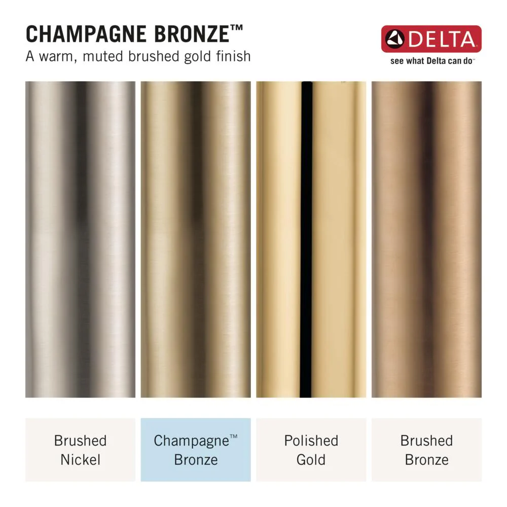 Delta Trinsic Touch2O Champagne Bronze 1-Handle Deck-Mount Pull-Down Touch Kitchen Faucet - Image 5